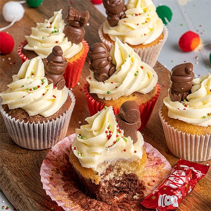 Glutenvrije Marble Cupcakes