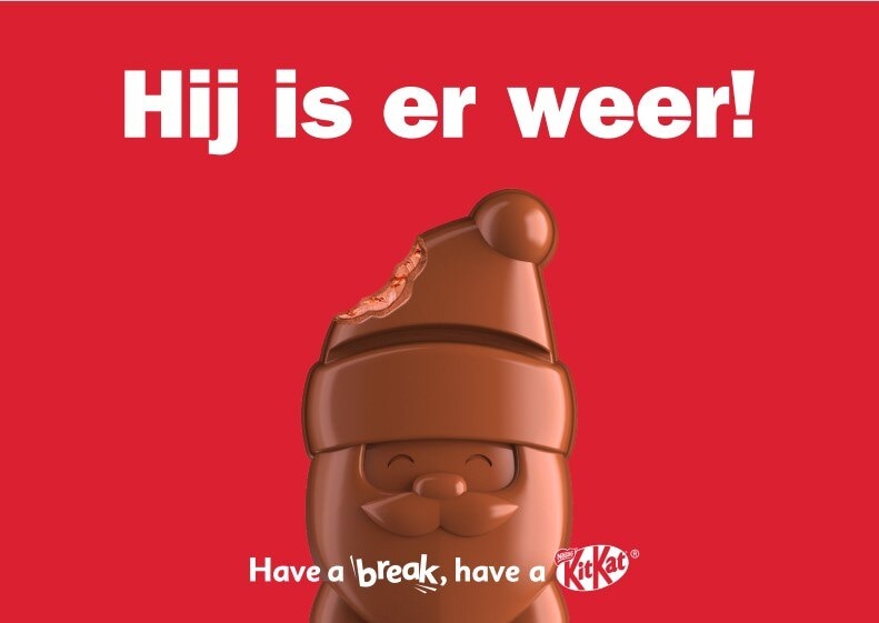 KitKat kerstman