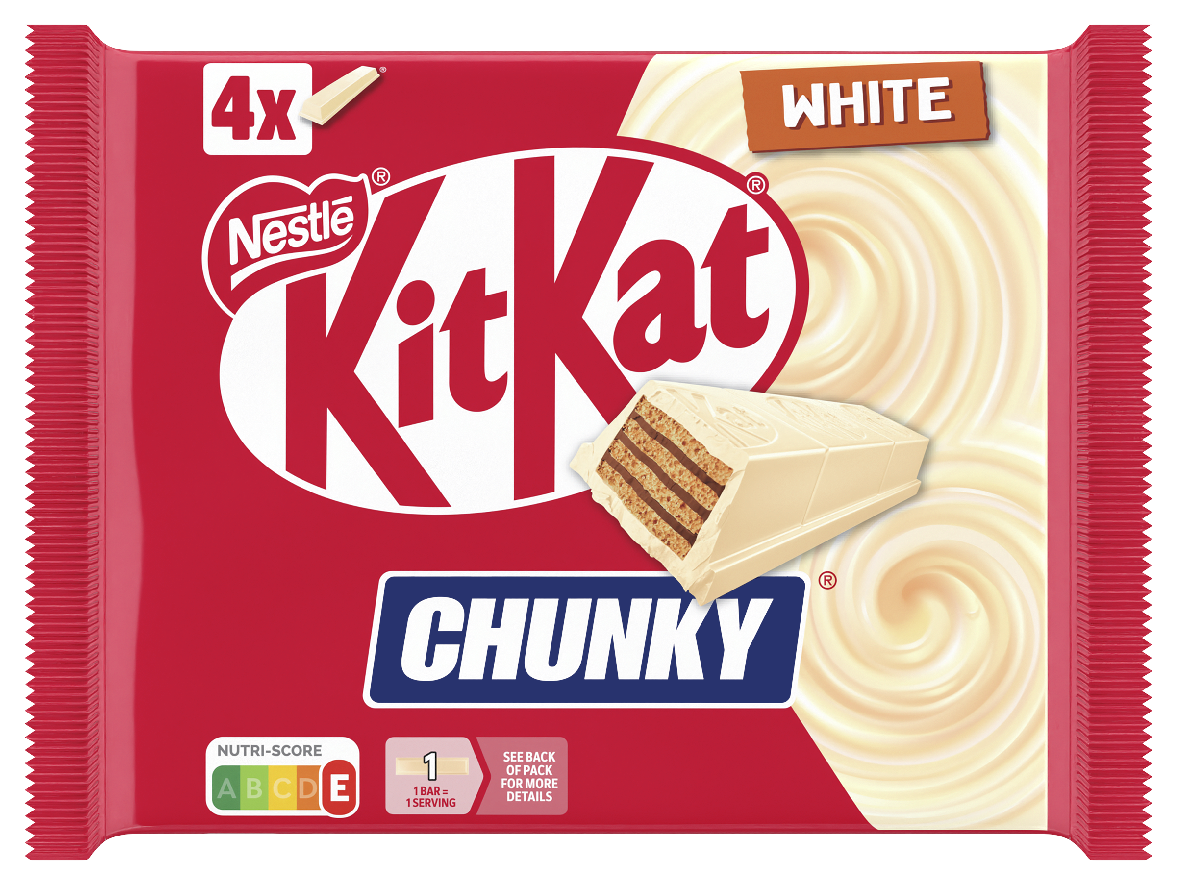 Chunky White 4-pack