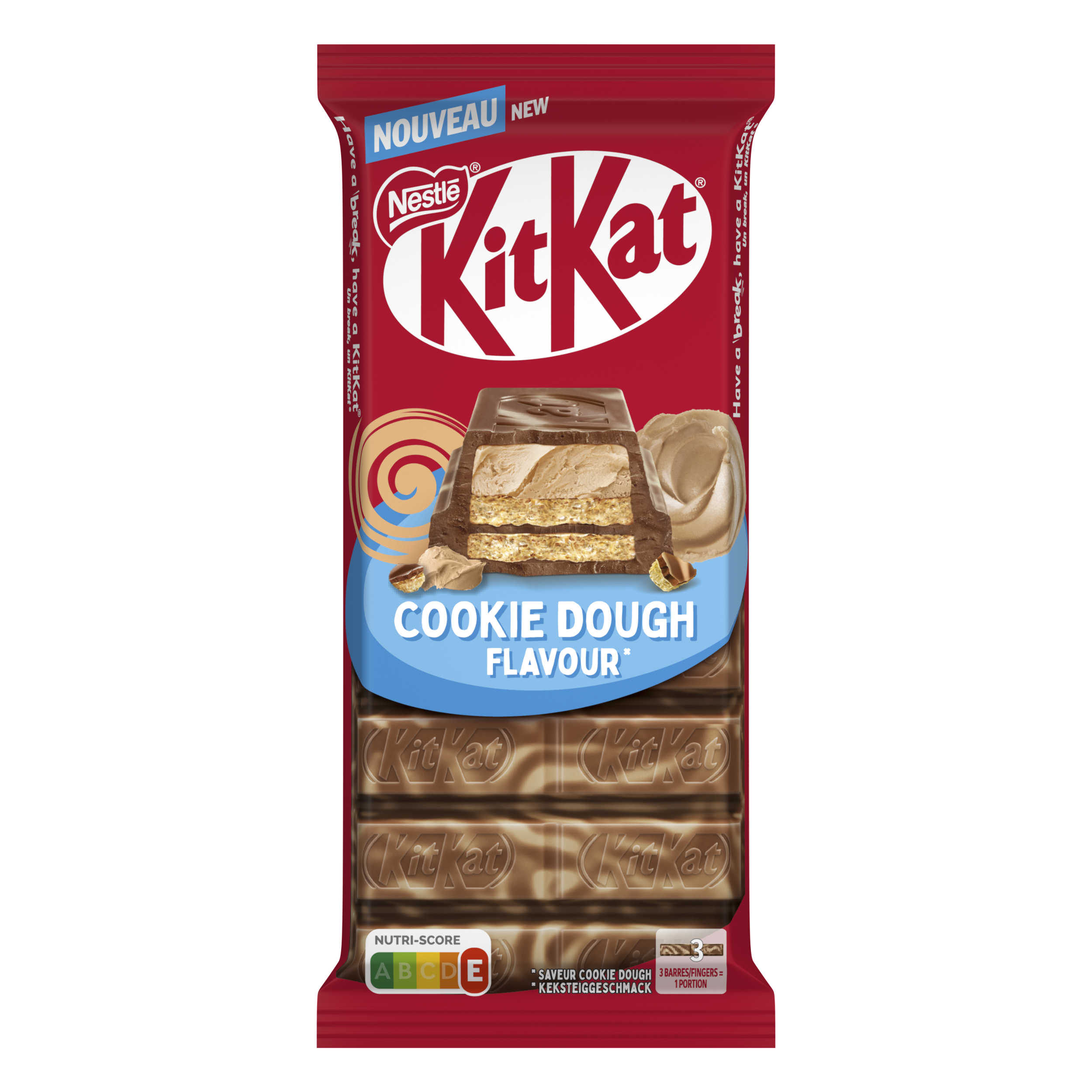 KITKAT CHOCOLADEREEP COOKIE DOUGH