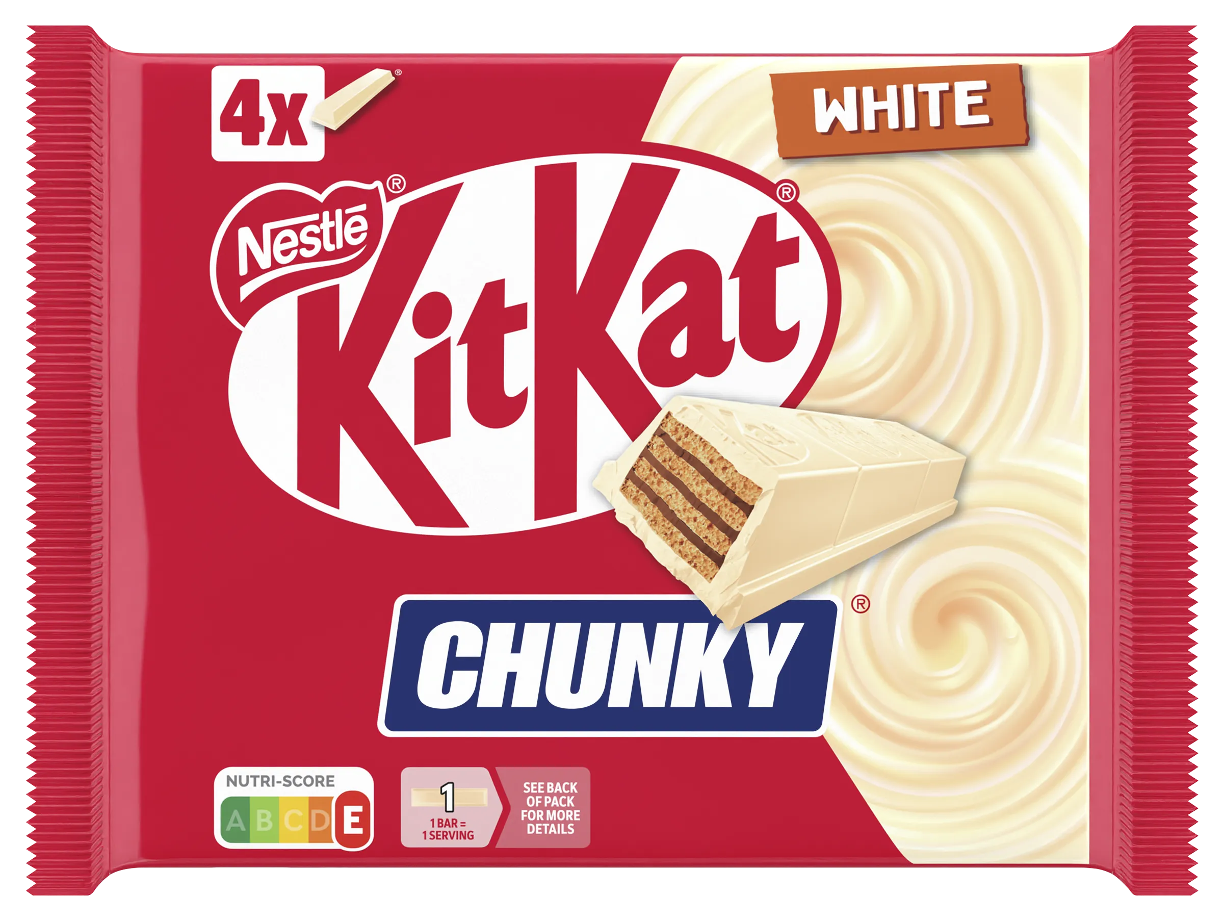 Chunky White 4-pack
